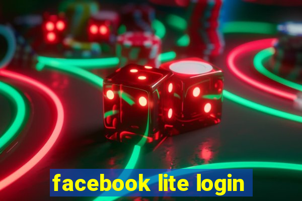 facebook lite login